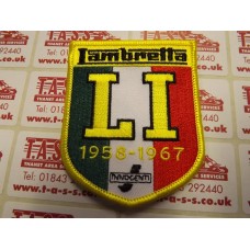 LAMBRETTA LI 58-67  SHIELD, SEW ON PATCH