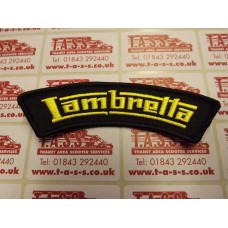 LAMBRETTA LOGO SEW ON PATCH SHOULDER/SLEEVE