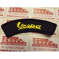 VESPA EMBROIDED SEW ON PATCH SHOULDER CURVED