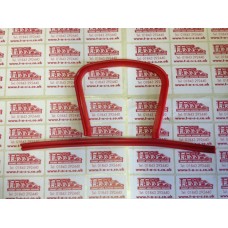 LAMBRETTA BRIDGE PIECE RUBBERS  S1&2-RED