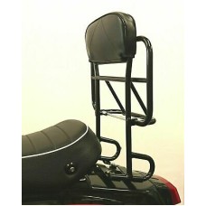 BACKREST WITH FOLD DOWN CARRIER ROYAL ALLOY / SCOMADI-BLACK 