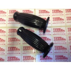 LAMBRETTA HANDLEBAR BARREL GRIPS BLACK SERIES 3 & GP