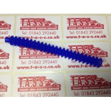 LAMBRETTA GEAR & CLUTCH CABLE SILICONE COVER BLUE