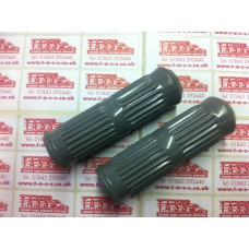 LAMBRETTA HANDLEBAR GRIPS  LI3 /TV/SX -GREY 