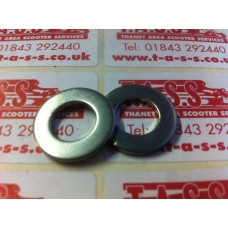 LAMBRETTA FRONT AXLE / FORK LINK LOCATING WASHERS PAIR