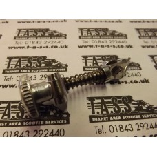 LAMBRETTA FRONT BRAKE ADJUSTER STAINLESS STEEL 