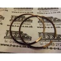 LAMBRETTA  70MM WOSSNER PISTON RINGS TS1/RB 225