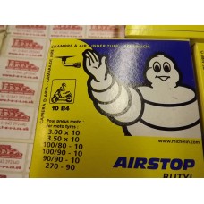 MICHELIN AIRSTOP INNER TUBE B4(90 DEGREE VALVE) 3.0/3.50/4.00-10