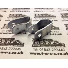 LAMBRETTA FORK DAMPER TOP BRACKETS WELD ON