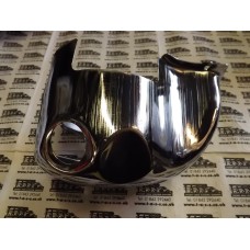 LAMBRETTA CYLINDER HEAD COWLING RB CHROMED -THICKER GAUGE
