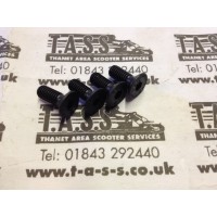 LAMBRETTA DRIVE SIDE OIL SEAL PLATE SCREWS COUNTER SUNK ALLEN HEAD