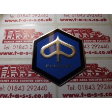 PIAGGIO HEX LEGSHIELD BADGE LARGE