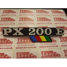 PX200EFL SIDE PANEL BADGE