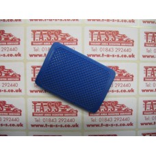 LAMBRETTA BRAKE PEDAL RUBBER BLUE CASA