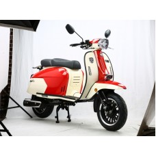 Royal Alloy GP125 AC CBS E5  -WHITE /RED
