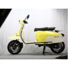 Royal Alloy GP125 AC CBS E5 -WHITE /YELLOW