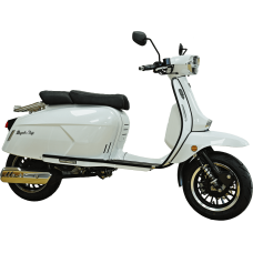 Royal Alloy GP125 LC CBS E5 -PEARL WHITE
