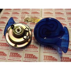 HORNS TWIN PACK 12V SNAIL SHELL BLUE