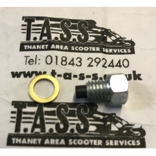 DRAIN PLUG BOLT  MAGNETIC - VESPA 