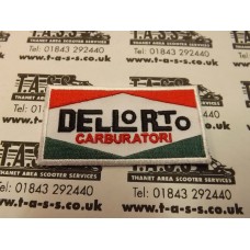 DELLORTO LOGO SEW ON PATCH