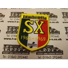 LAMBRETTA SX 65-69  SHIELD, SEW ON PATCH