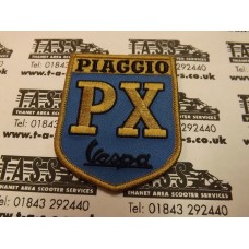 VESPA EMBROIDED SEW ON PATCH PX SHIELD