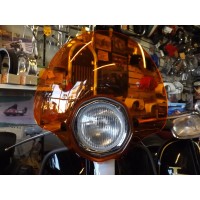 LAMBRETTA BUBBLE FLYSCREEN ORANGE SX/TV/SPECIAL