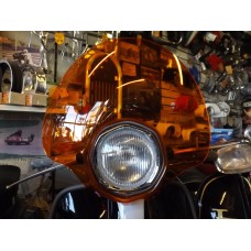 LAMBRETTA BUBBLE FLYSCREEN ORANGE SX/TV/SPECIAL