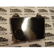 LAMBRETTA REAR MUDFLAP STAINLESS STEEL 