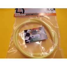 FUEL PIPE BY MOOSE RACING 1/4 (6.4mm) x 3FT LONG YELLOW