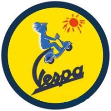 VESPA METAL ADVERTISING SIGN 
