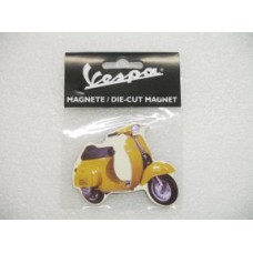 VESPA FRIDGE MAGNET YELLOW